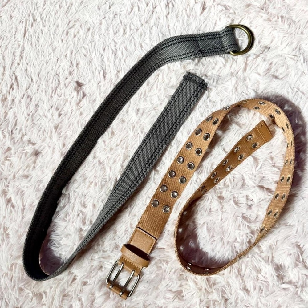 Y2K Preppy Varsity Frat Guy Campus Urban Streetwear Bro Dude Belt Bundle Unisex